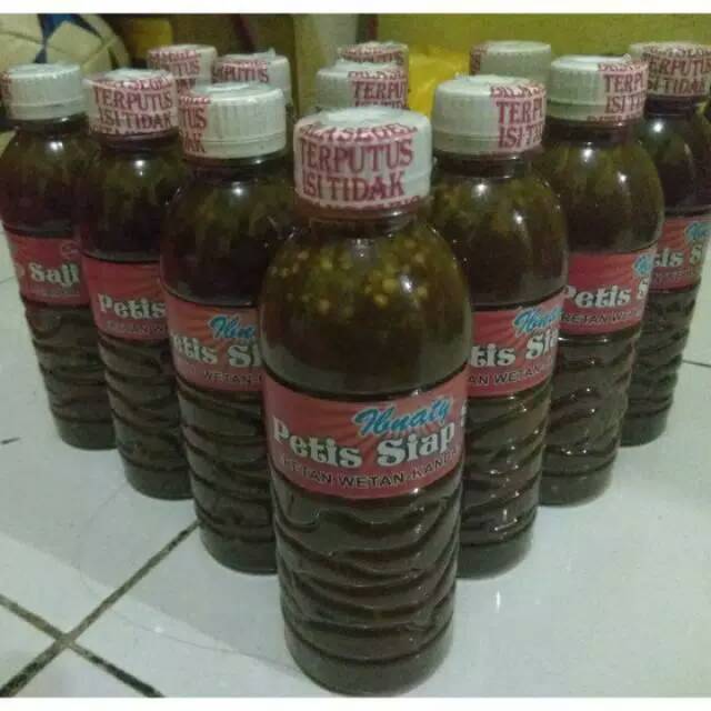 

Petis ikan pedas siap saji 350ml
