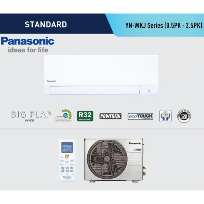 Promo AC Panasonic YN5WKJ - Standard 1/2PK - R32 HG0579