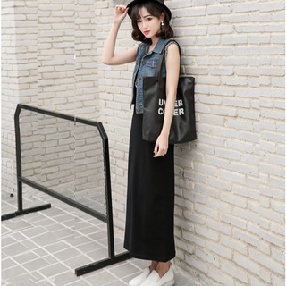 TJM DR194 Dress Wanita Basic Dress Elegant Dress Korean Fashion Import