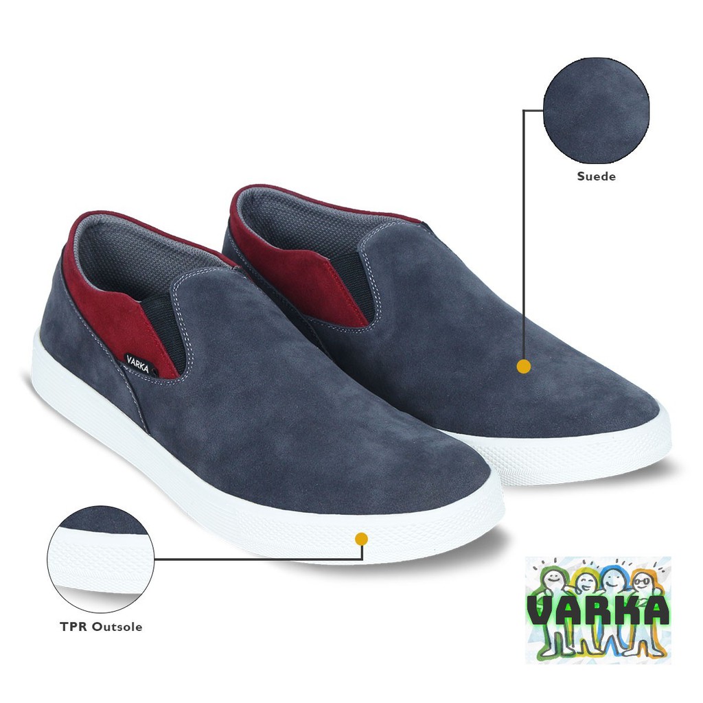 Sepatu Varka Slip On Dan Loafer V 630