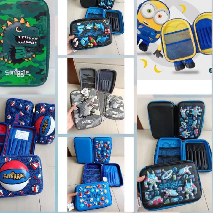 

Tidak Diragukan.. pencil case Smiggle/tempat pensil Smiggle/kotak pensil smiggle