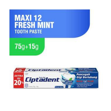 CIPTADENT KECIL / CIPTADENT 75 + 15 GRAM / Ciptadent Extra 20%