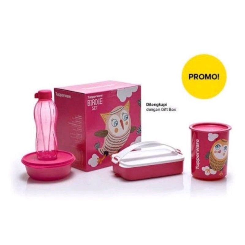 Birdie set tupperware