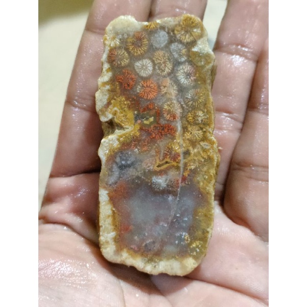 BAHAN ROUGH BATU AKIK TERATAI NATURAL AGATE STONE