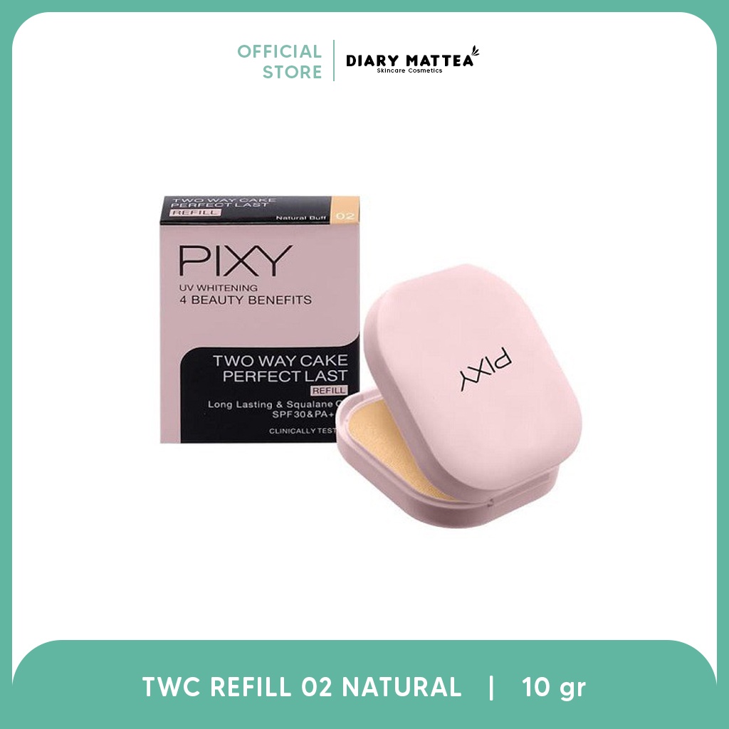 ♥️ DIARY ♥️ Pixy UV Twc Perfect Last REFFIL - 02 Natural Buff (4 Beauty Benefits)