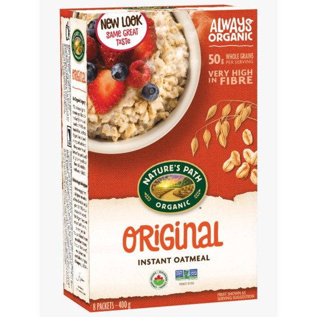 

Natures Path Instant Oatmeal Original Organic 400g