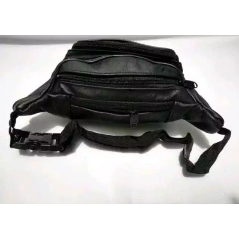 tas waistbag  -  waist bag pinggang kulit asli crossbody impor