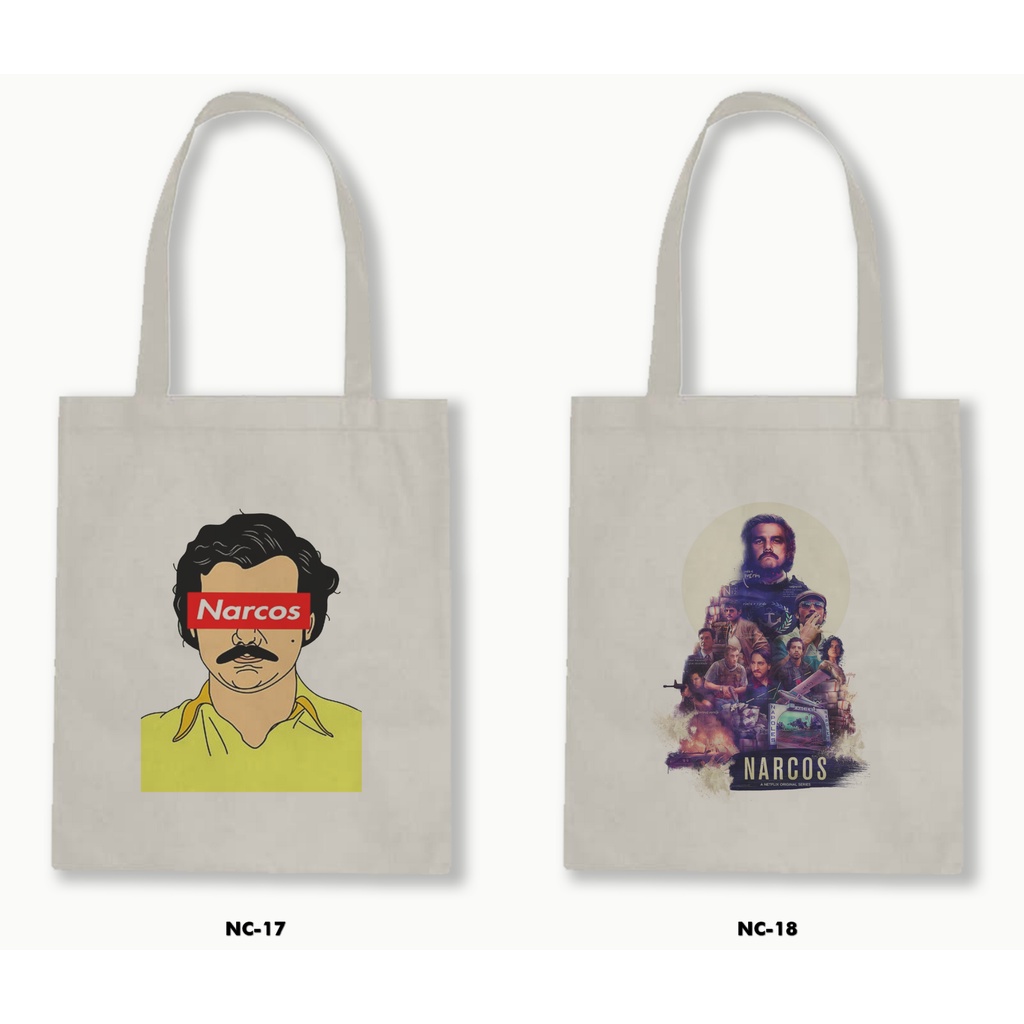 TOTE BAG BLACU - NARCOS NETFLIX