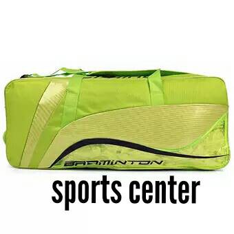 HOT PROMO  Tas Badminton Lining Premium ABDL076 Lime