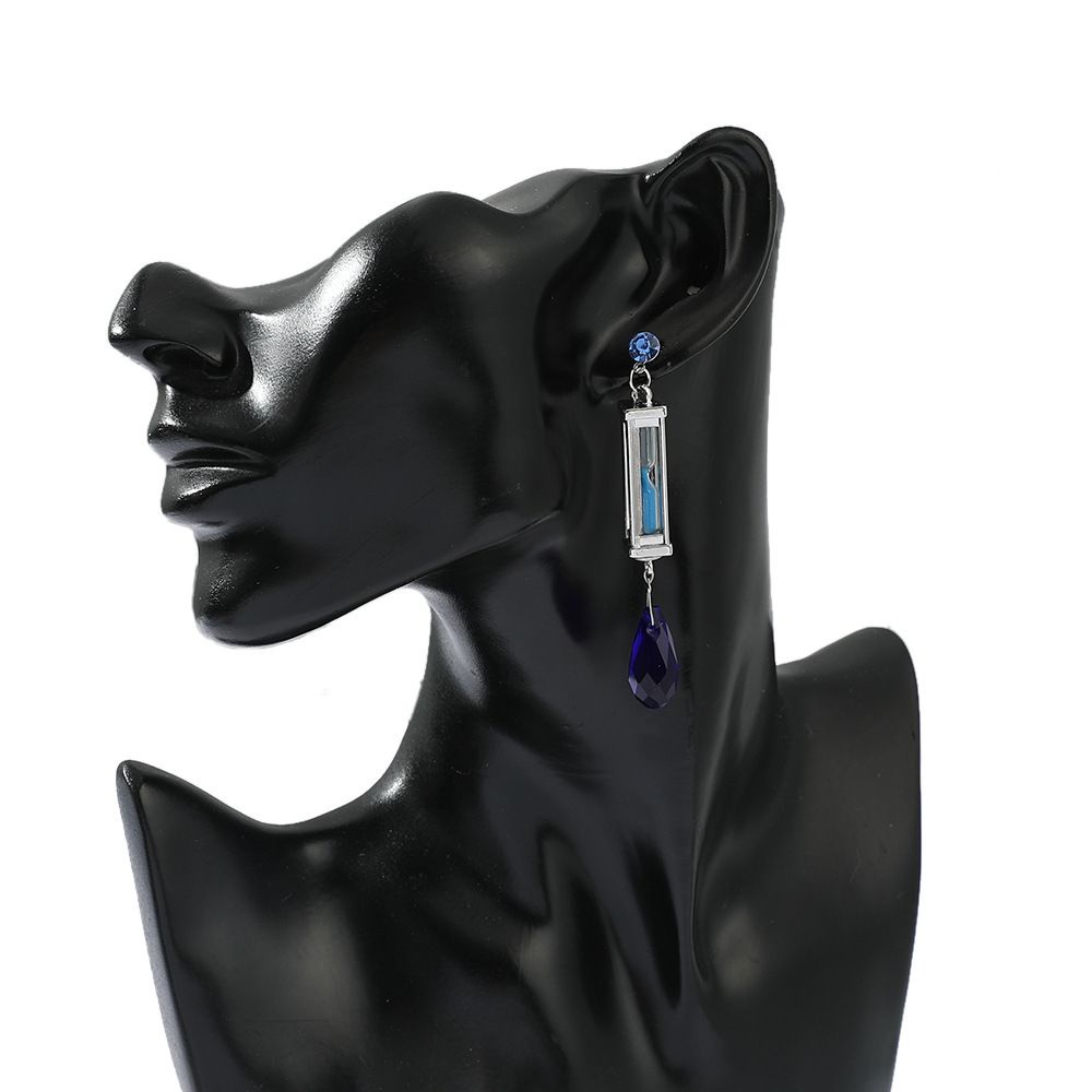 Lanfy Anting-Anting Dengan Liontin Bentuk Jam Pasir Untuk Hadiah Natal