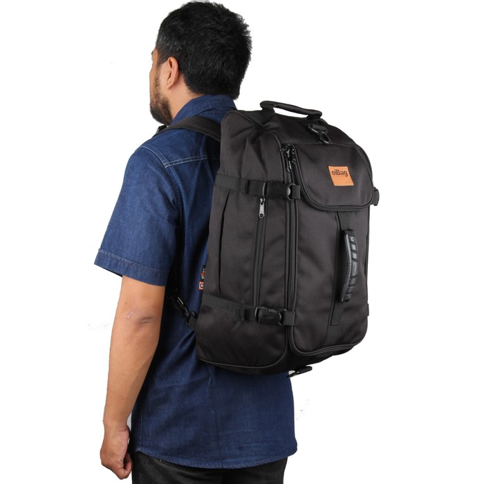 tas travel | tas backpacker eibag 602 hitam