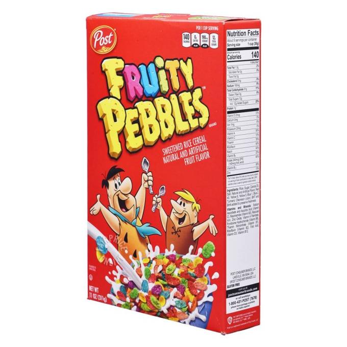 

Cuci Gudang Awal Tahun Post Cereal - Cocoa Pebbles/ Rice Cereal Fruity Pebbles Cuci Gudang Awal Tahun