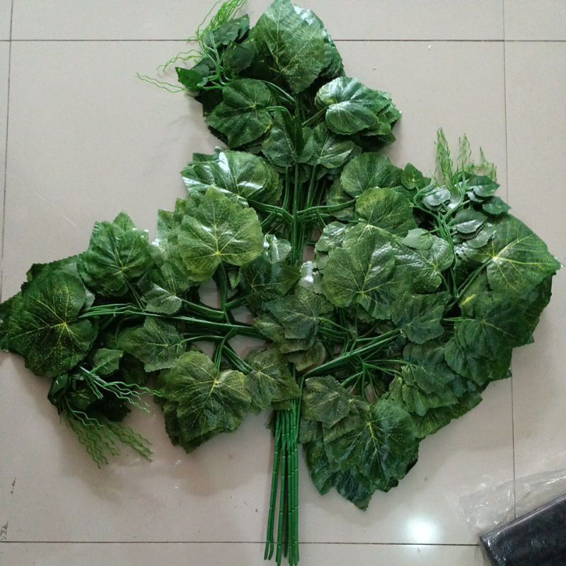 Jual Daun Anggur Hijau Tua Kw2 Shopee Indonesia