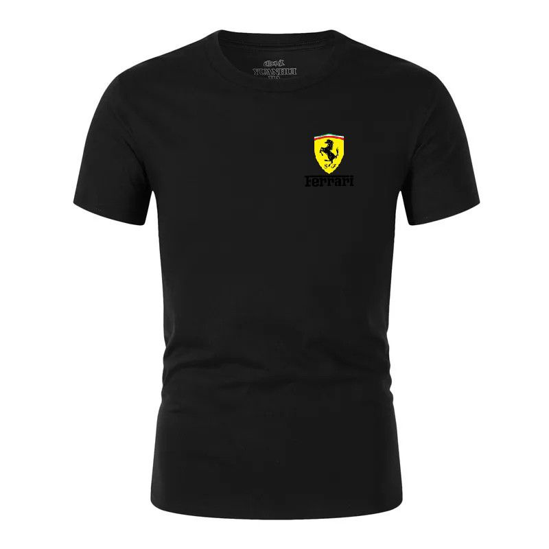 Hokyshop92 Kaos Pria Distro Ferrari Lengan Pendek Baju Oblong Pakaian Lelaki Dewasa Tshirt Cod