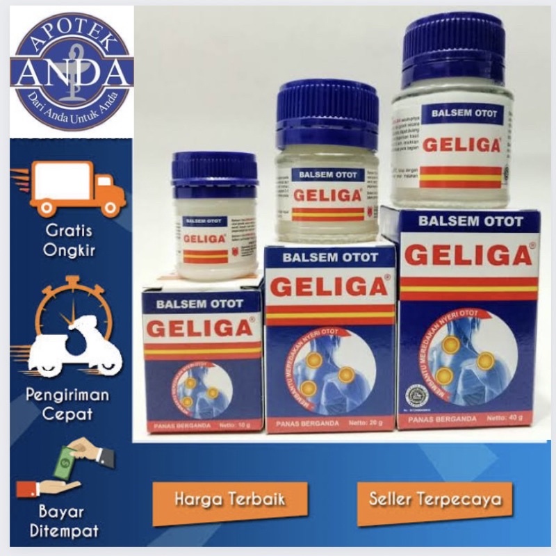 balsem geliga / balsem gosok geliga