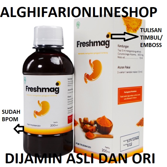 MADU LAMBUNG Freshmag Lambung ORIGINAL HERBAL MAAG DAN LAMBUNG CEPAT