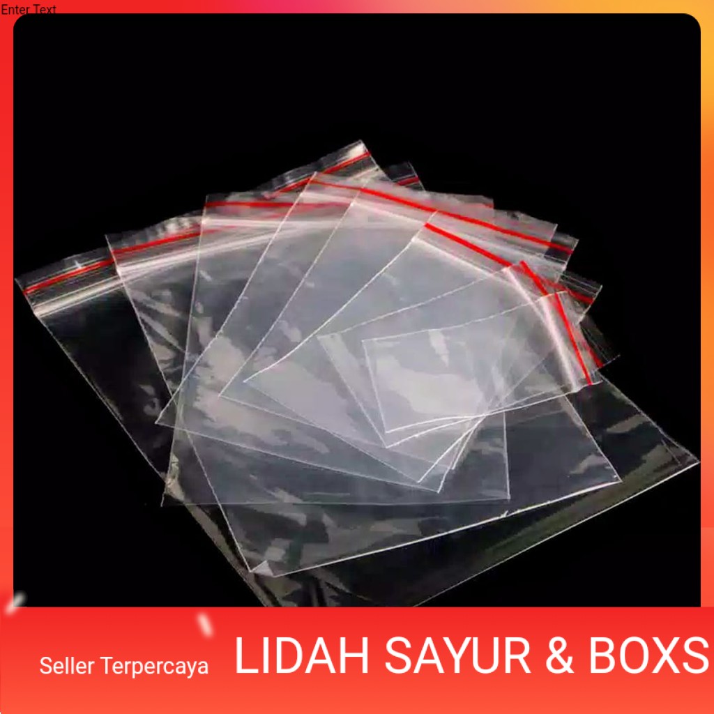 plastik klip ukuran besar cetik c-tik ctik zipper lock 10x15 11x17 16x25 20x30 25x35