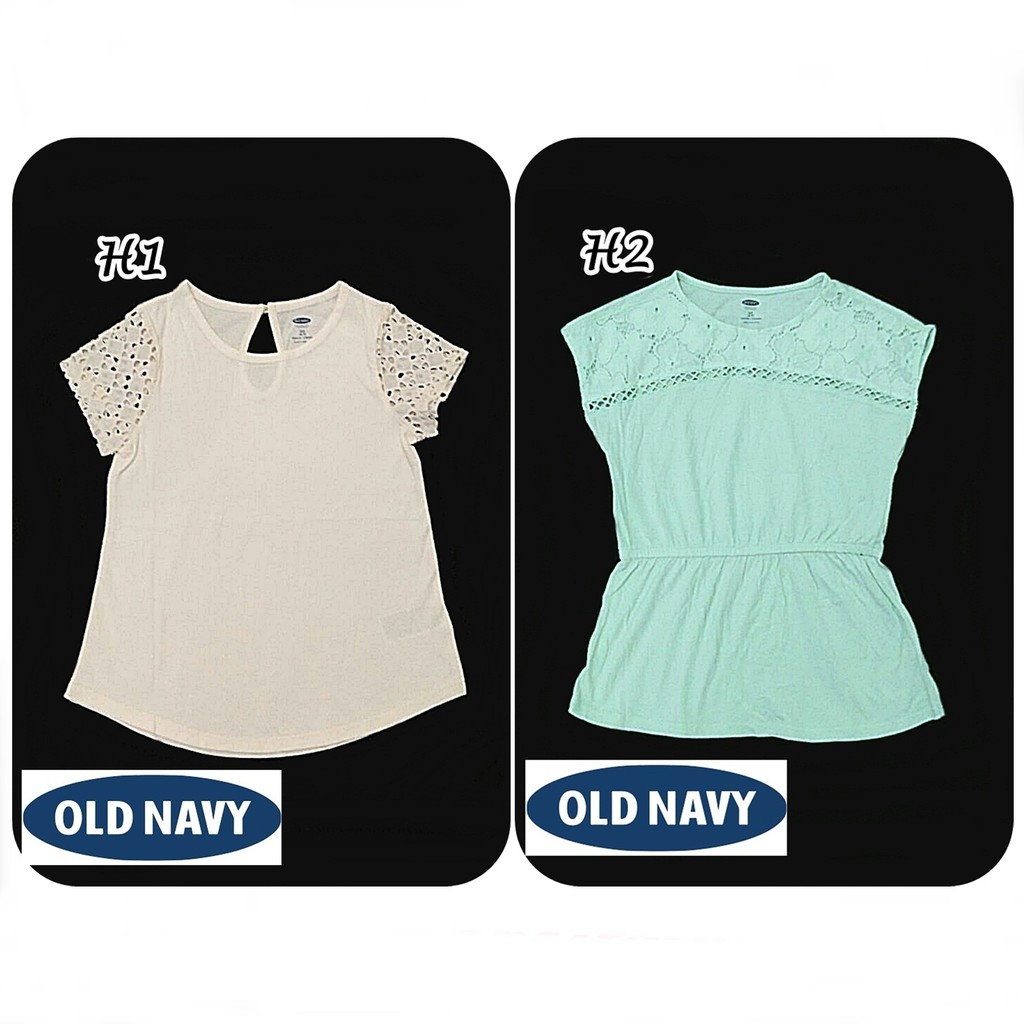 Baju kaos blous anak perempuan tanggung OldNavy branded original murah