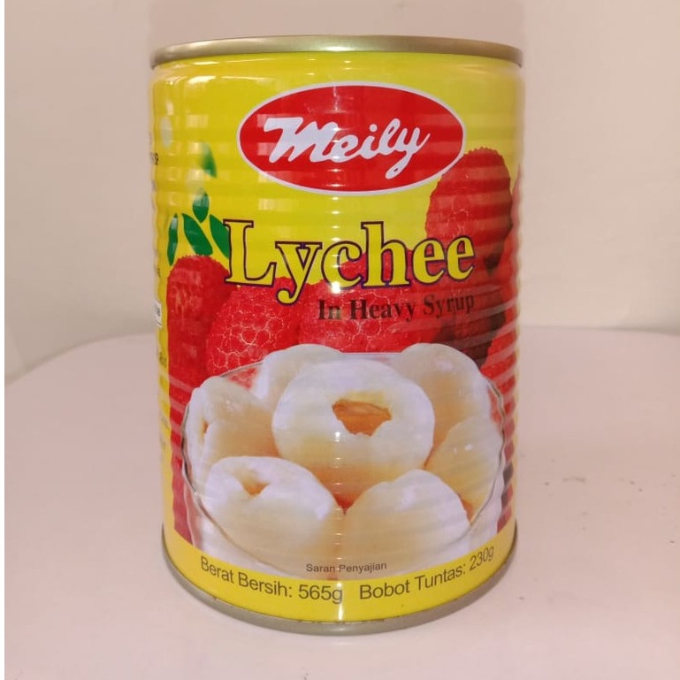 

MEILY LYCHEE SIRUP KALENGAN / LECI BUAH KALENG SYRUP