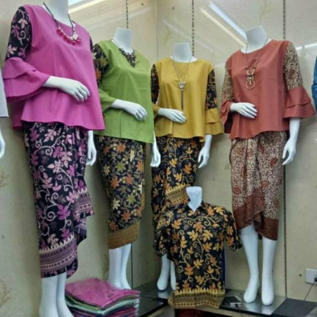 Setelan rok zahin (atasan + rok lilit)