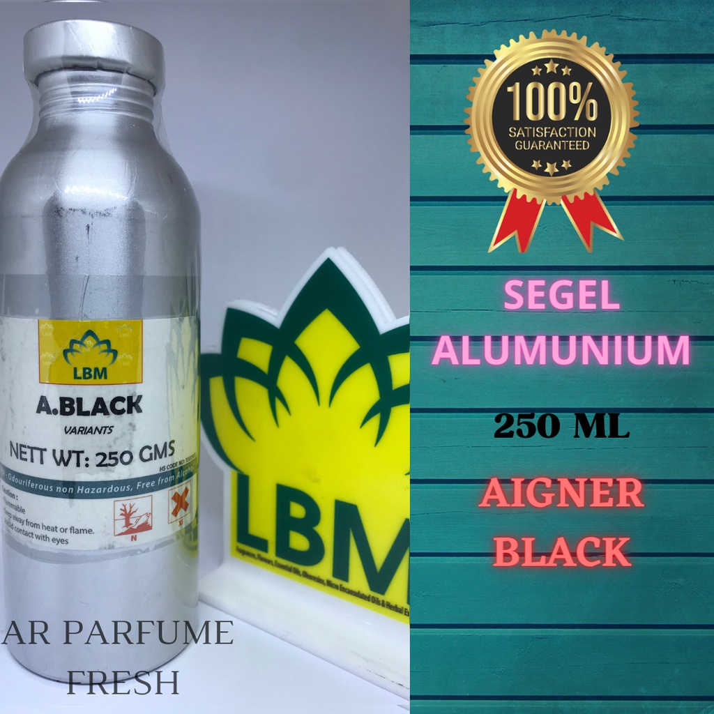 Bibit Parfum AIGNER BLACK 250 ml ( SEGEL ) By LBM /Bibit Parfum Aigner / Bibit Parfum Pria / Perfume
