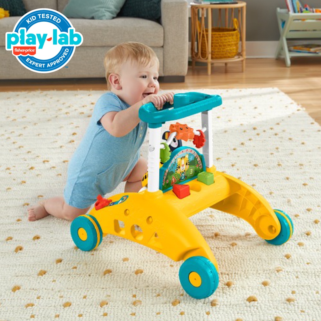 Fisher Price 2-Sided Steady Speed Tiger Walker - Push Walker Bayi 2 Sisi