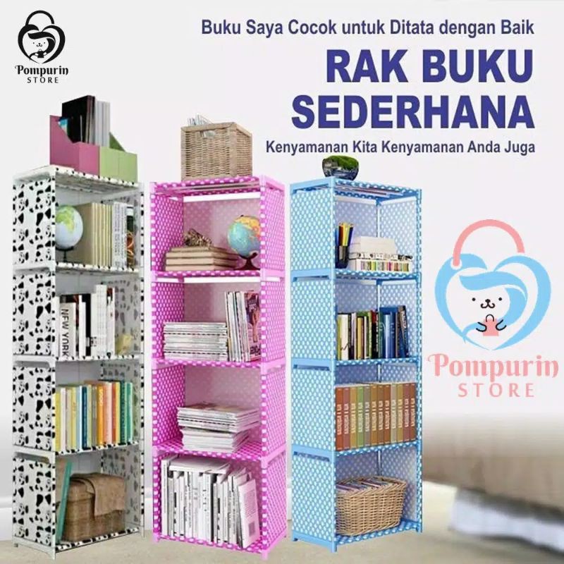 rak buku portabel
