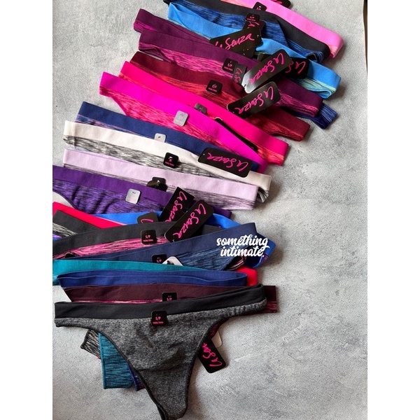 [FULLTAG] LASENZA Seamless #1 Heather Ultrasoft Modal Thong Panty Underwear Gstring Panties CD Linge