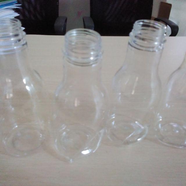 (bisa Cod) Botol Pir 250 Ml 14,5 Gr Tebal Botol Plastik Murah