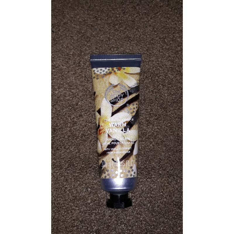 The Body Shop Warm Vanilla Hand Cream 30ml