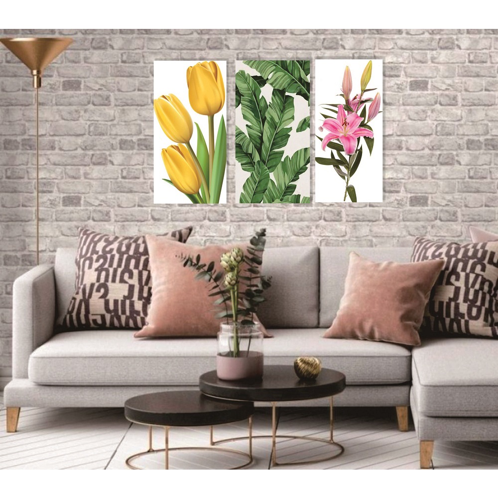 HIASAN DINDING KAMAR RUANG TAMU BUNGA ANGGREK WALL DECOR UNIK