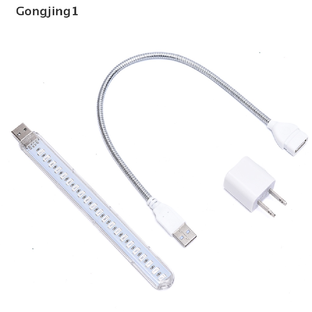 Gongjing1 Lampu Penumbuh Tanaman LED Spektrum Penuh 10W DC 5V Dengan Port USB