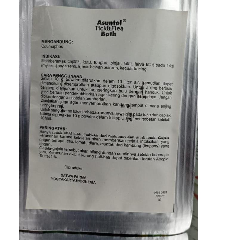 Oke Price.. ASUNTOL PEMBASMI KUTU HEWAN ASUNTOL-ANJING-SAPI-KUDA-BABI-KERBAU KELINCI PEMBASMI KUTU H