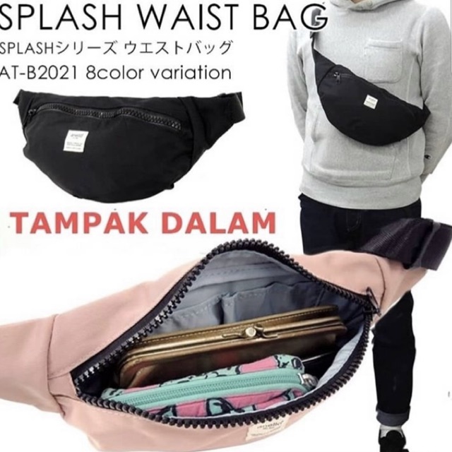 Anello splash waist mini bag