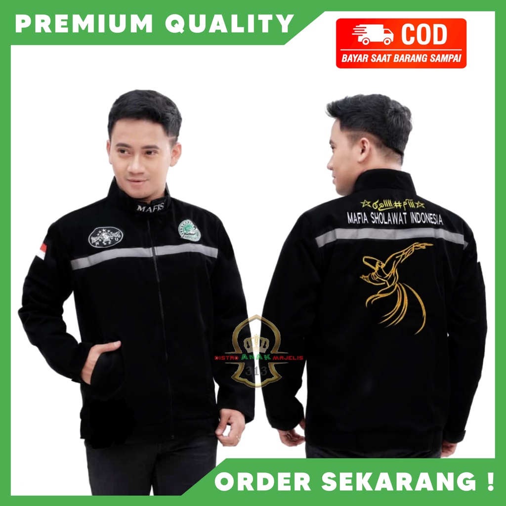 [FREE ONGKIR] Jaket Mafia Sholawat Mafish Mafis Murah Pria Wanita Terbaru / Jaket Mafia Sholawat Fre