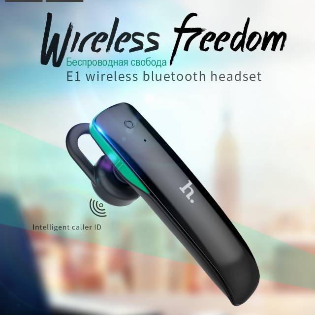 HOCO Wireless Bluetooth Headset - E1 - Black