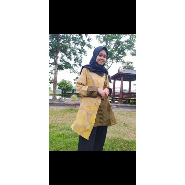 elhijaaz blouse Ecoprint