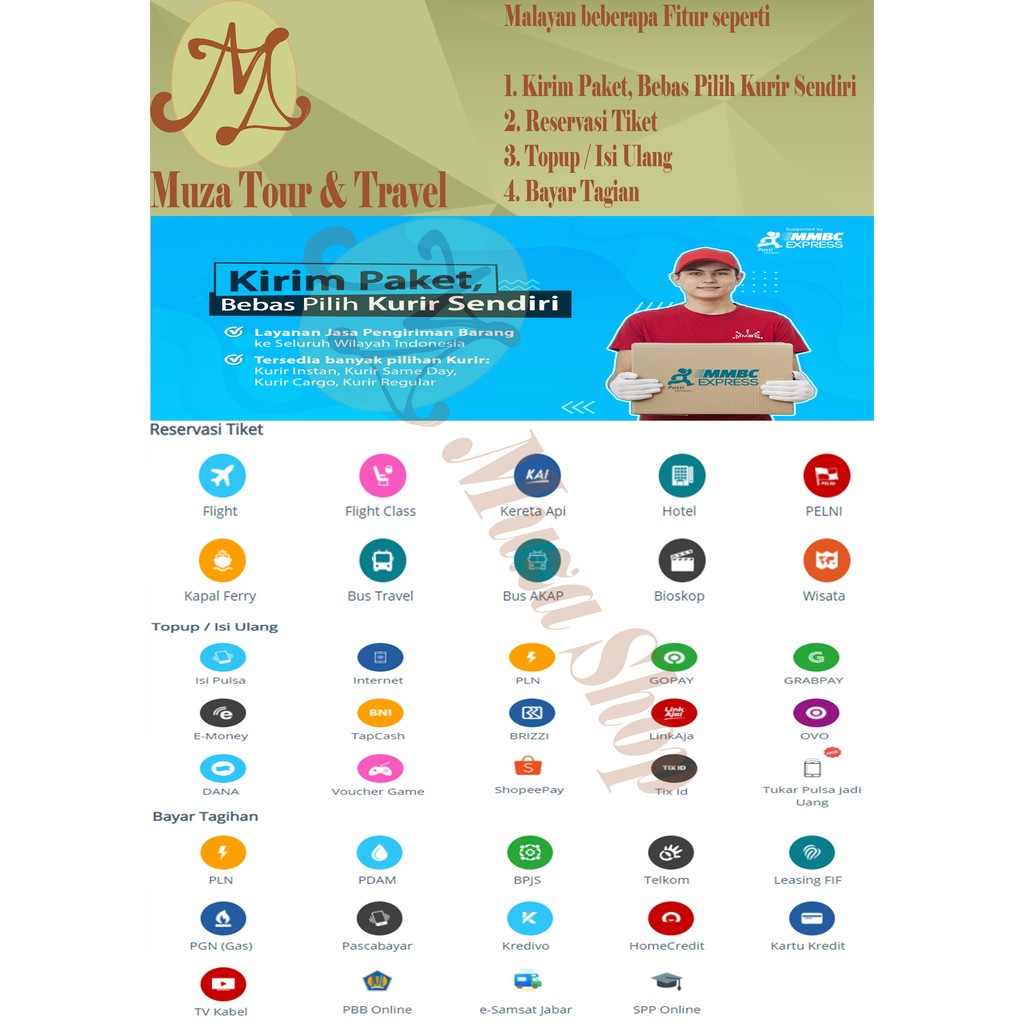 Paket MMBC Distributor - chat untuk mendapatkan potongan 50%