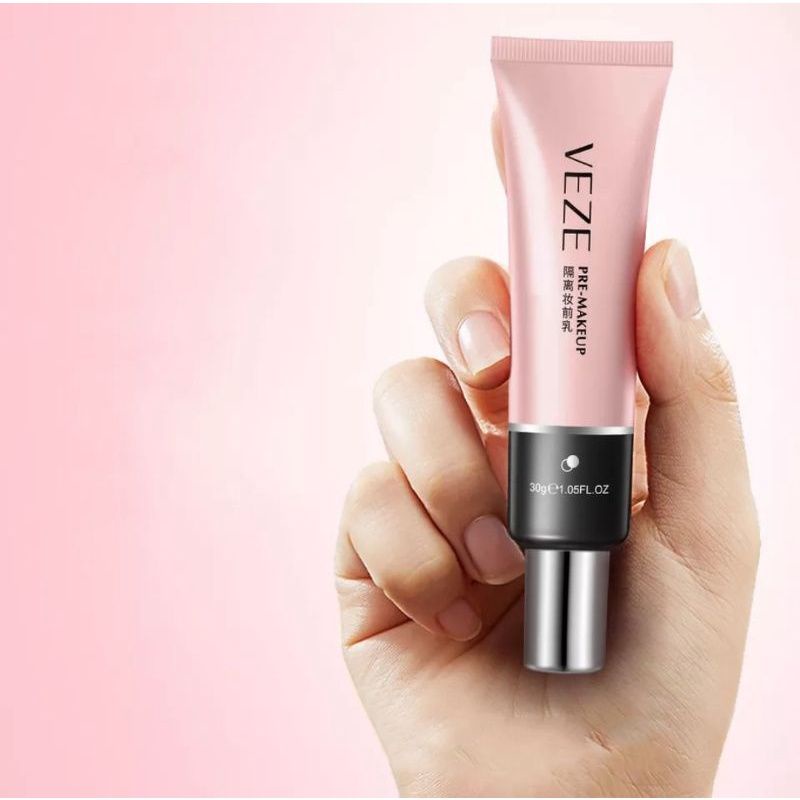 Medan Termurah Foundation Primer Veze Hydrating pink pre makeup isolation invisible pore Veze