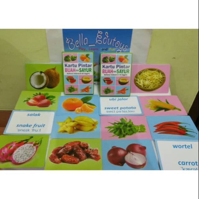 Flashcard Buah&Sayur