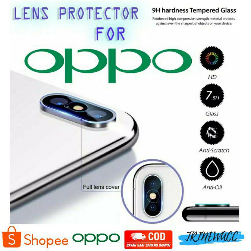 OPPO RENO 2F 3 3 PRO - TEMPERED GLASS CAMERA LENSA PROTECTOR