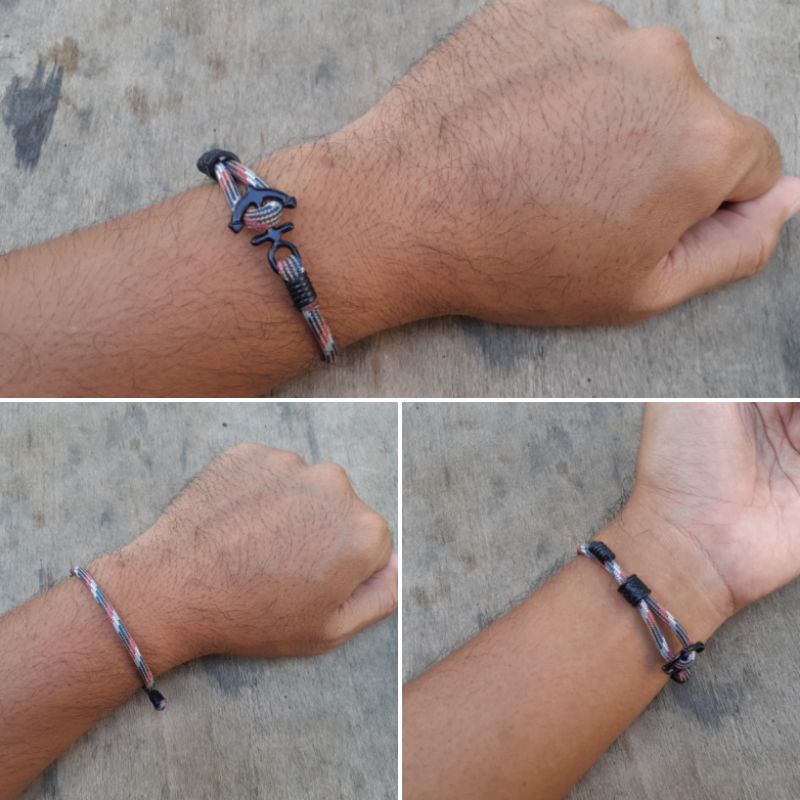 Gelang Paracord 550 Jangkar Mini Gelang Jangkar