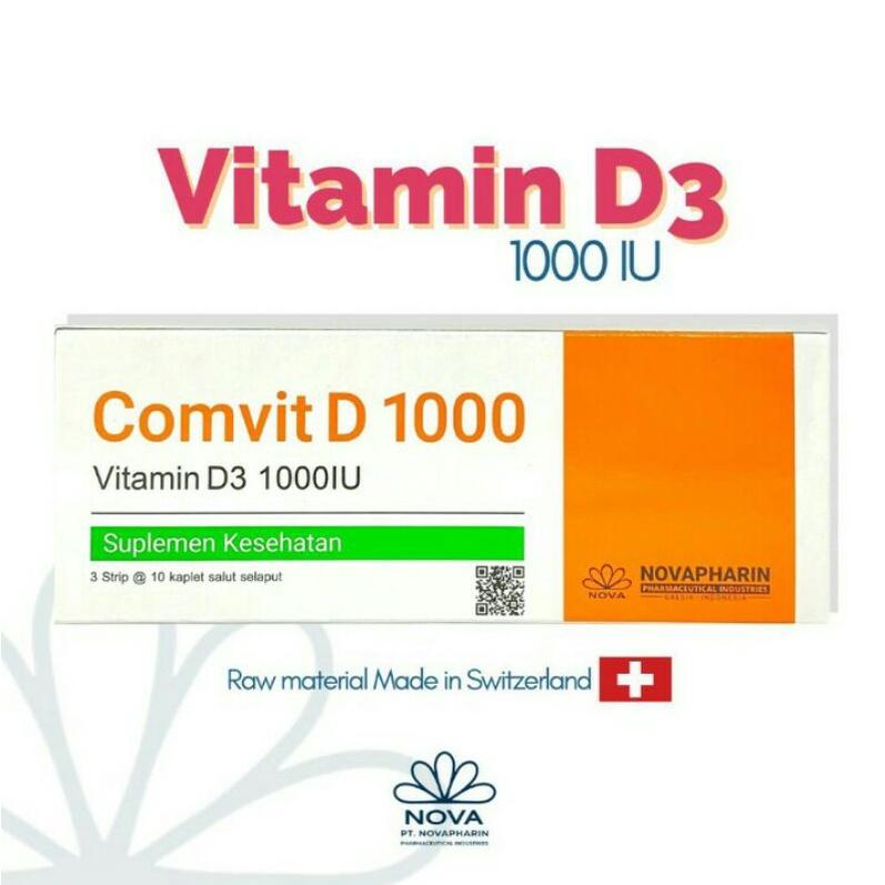 COMVIT D3 1000 IU VITAMIN