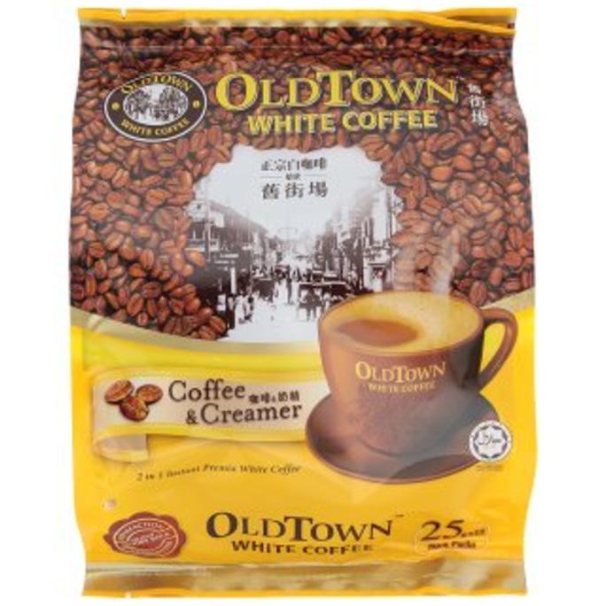 

ENAK OLD TOWN WHITE COFFEE 2 IN 1 COFFEE & CREAMER (NO SUGAR) TERLEZAT
