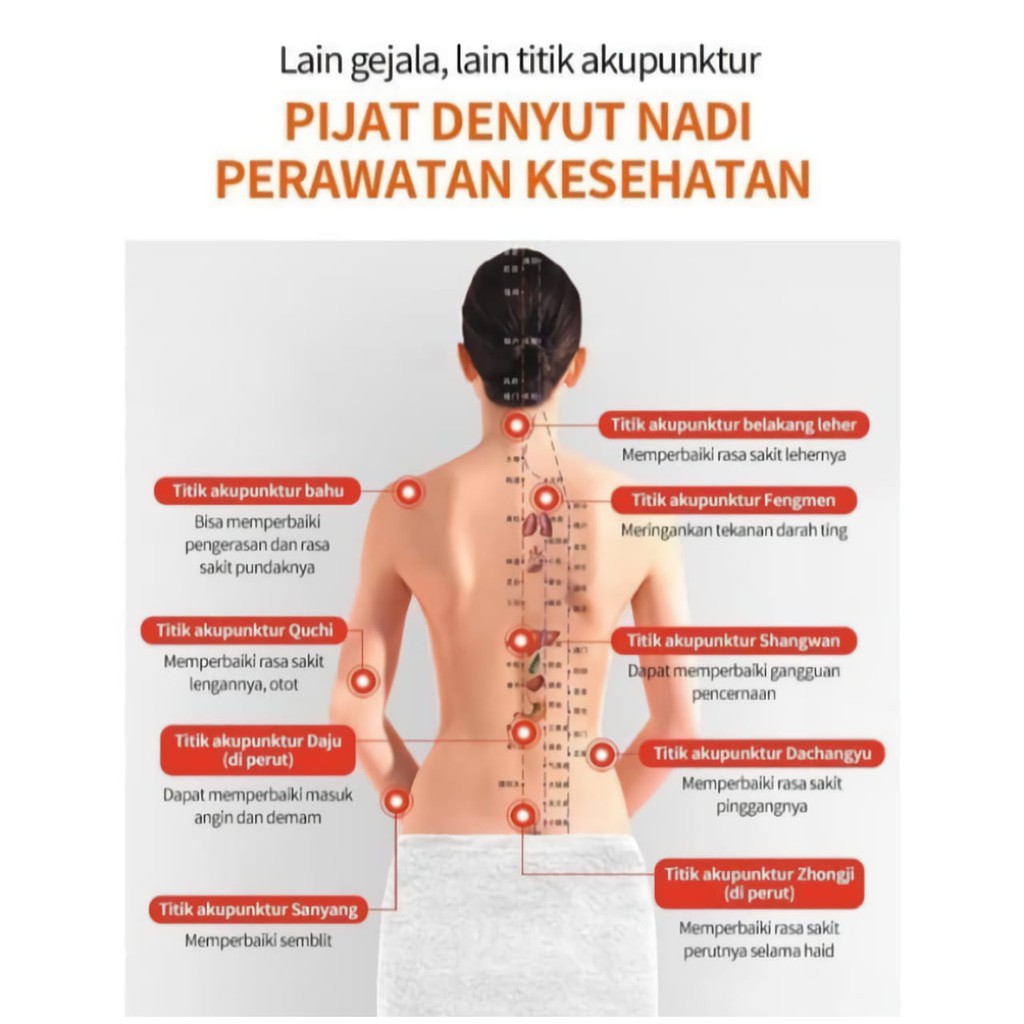 Alat Terapi Pijat Refleksi Pen Akupuntur Meridian Energy Elektrik Pen