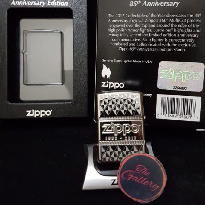 ⭐⭐⭐⭐⭐ 29442 ORIGINAL ZIPPO COTY 85TH ANNIVERSARY
