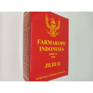 Jual [ORIGINAL] Farmakope Indonesia Edisi VI 2020 (Jilid 1 & Jilid 2 ...