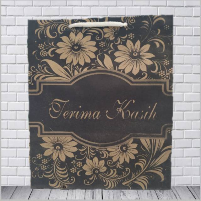 

Paper bag /tas kertas motif 21x25cm (isi 10pcs)