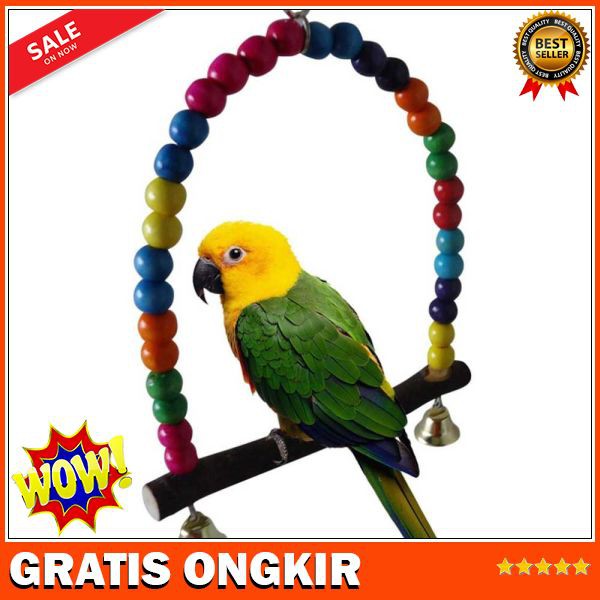 Tangkringan Burung Kakak Tua Lovebird Beo