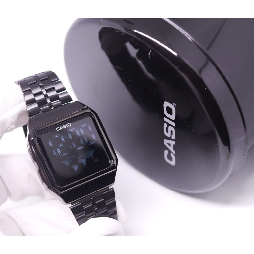 JAM TANGAN CASIO RANTAI A167 TOUCH SCREEN / JAM TANGAN COWOK / JAM TANGAN CEWEK / JAM ANTI AIR